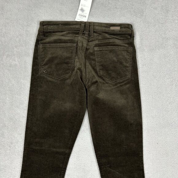 Kut From The Kloth MIA Toothpick Skinny Brown Corduroy Pants Academia Women's 4 - Picture 5 of 12